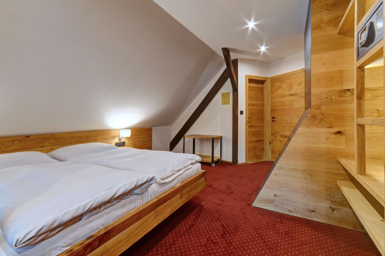 Villa Conti Český Krumlov <span>Superior</span> Doppelzimmer mit Doppelbett