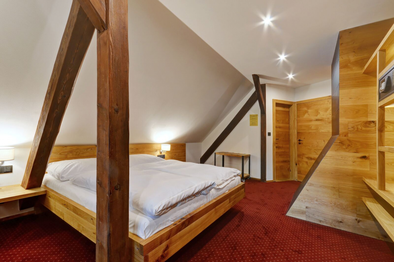 Villa Conti Český Krumlov <span>Superior</span> Doppelzimmer mit Doppelbett