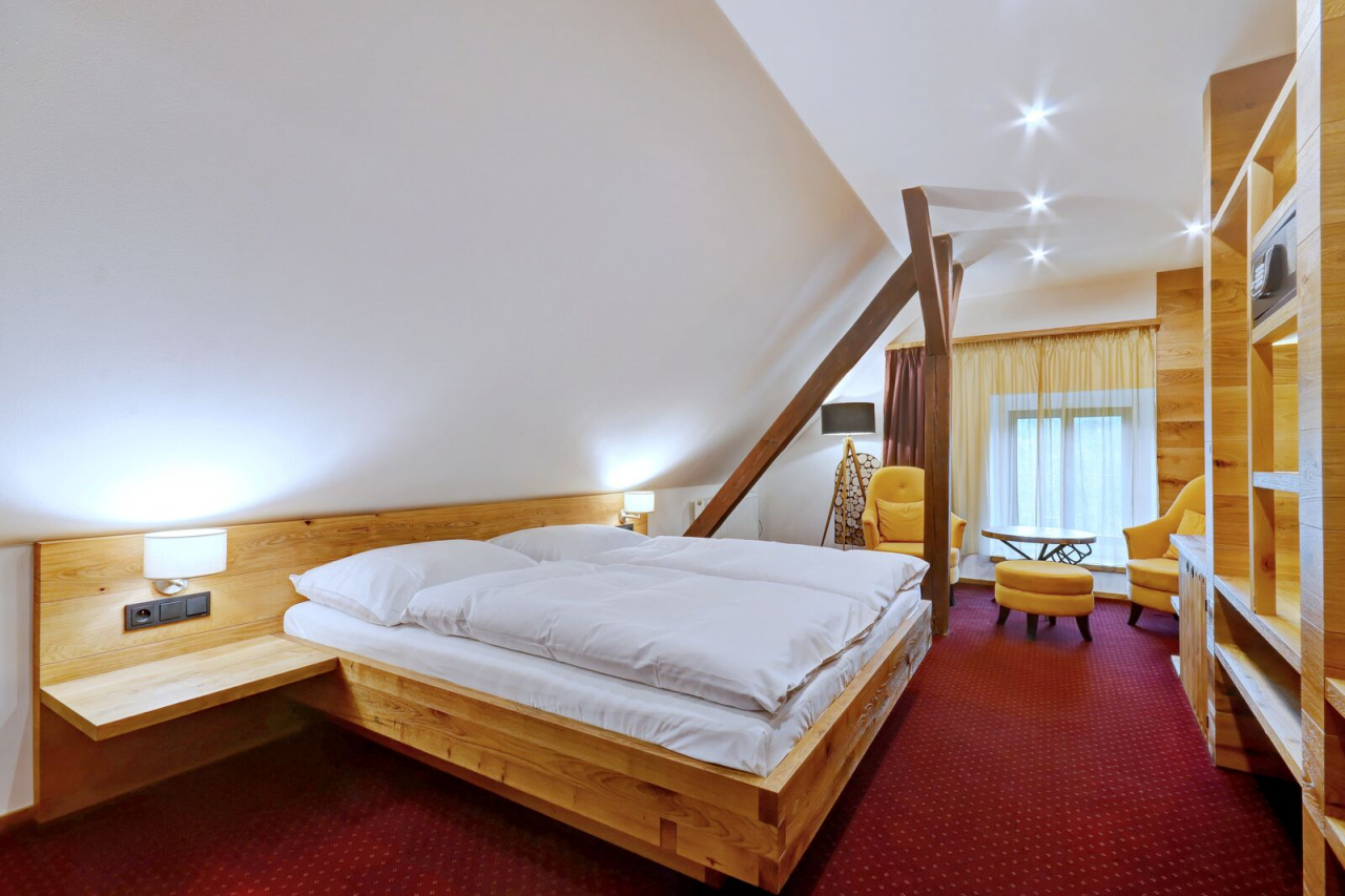 Villa Conti Český Krumlov <span>Superior</span> Doppelzimmer mit Doppelbett