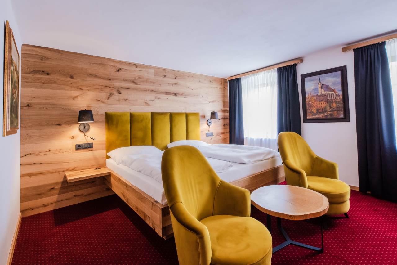 Villa Conti Český Krumlov Deluxe Suite mit Doppelbett